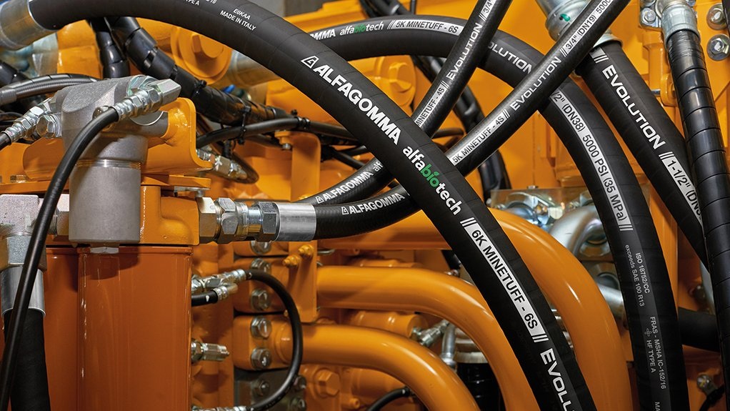 Hydraulic hose assemblies and industrial fittings